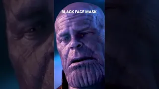 Marvel Thanos very sad moment #blackfacemask #shorts