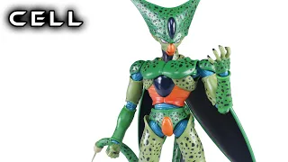 S.H Figuarts CELL First Form Dragon Ball Z Action Figure Review