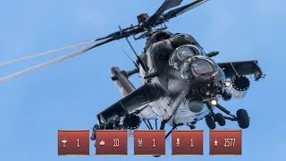 downtiered High tier helicopter is BEAST !! | Warthunder MI-35M gameplay