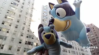 Bluey plush adventures: Macy's Thanksgiving day parade 2022!