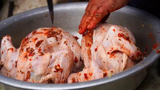 Узбекистан.Первая курица в новом тандыре.Тандыр товук.