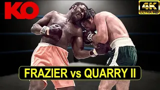 Joe Frazier vs Jerry Quarry II | KNOCKOUT Boxing Fight Highlights Full HD