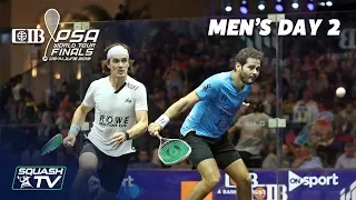 Squash: CIB PSA World Tour Finals 2018/19 - Men's Day 2 Roundup