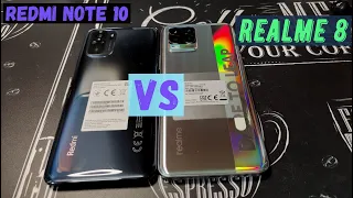 Realme 8 или Redmi Note 10 какой выбрать?