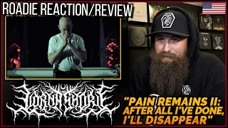 ROADIE REACTIONS | Lorna Shore - "Pain Remains II: After All I've Done, I'll Disappear"