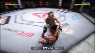 UFC  3 female knockout