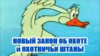 Новые правила для охоты... и штаны для охоты