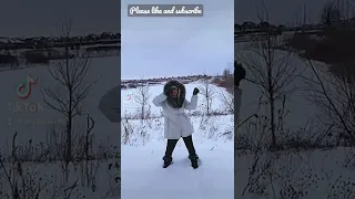 Jugnu challenge dancing in snow