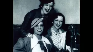 Boswell Sisters - The Object Of My Affection