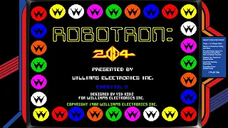 Let's Play Robotron 2084 and Talk about the Vid Kidz! - A 1982 game that Predicts 2084 (LPAVG#27)