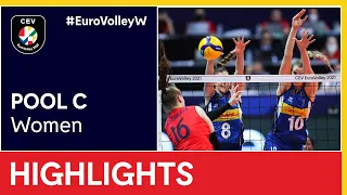 Italy vs. Belarus Highlights - #EuroVolleyW