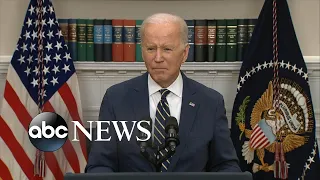 ABC News Live: Biden announces end of normal trade relations with Russia I ABCNL