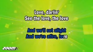 Ed Sheeran - Afire Love - Karaoke Version from Zoom Karaoke