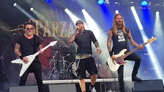 Sparzanza - Announcing the end/Rockfesten Kungsträdgården 180720