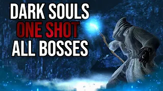 Dark Souls Remastered | One Shot All Bosses [Sorcery Only]