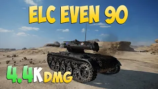 ELC EVEN 90 - 4 Frags 4.4K Damage - Royal! - World Of Tanks