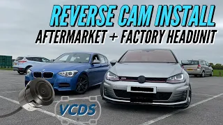 How To Retrofit Aftermarket Reverse Camera || Factory head-unit || VCDS Coding || VW Golf MK7 GTI