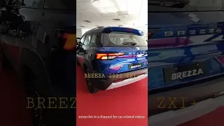 Maruti BREZZA ZXI+ 2022 #shorts #shortvideo  #marutibrezza2022