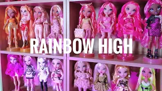 Обзор коллекции кукол| Часть 1| Rainbow High dolls collection