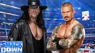 WWE 2K24 : The Undertaker Vs. Randy Orton : Smackdown Live