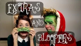 EXTRAS & BLOOPERS - GRINCH MAKEOVER WITH ZOELLA