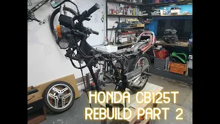 Honda CB125T - Road to MOT - Part 2