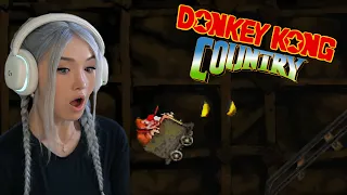 First time Playing Donkey Kong Country!