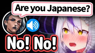 Laplus Hears Kaigai-Niki On Voice-Chat and PANICS...【Hololive】