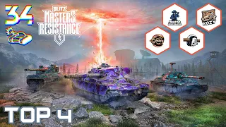 Blitz Masters Resistance NA - Top 4 || World of Tanks Blitz Winter 2024