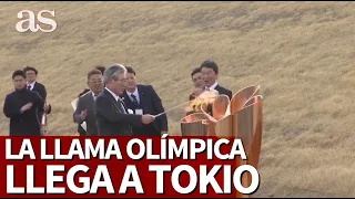 La llama olímpica llega a Tokio | Diario AS