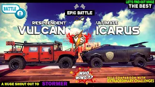 OFF THE ROAD ICARUS VS VULCAN BATTLE | INFINITE OPEN WORLD DRIVING OTR | ANDROID GAMEPLAY HD 2022