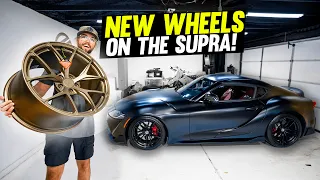 The Perfect Supra Wheels Have Arrived.. See How They Look!