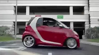 2013 Smart Electric Car TV Commercial, Parking Garage