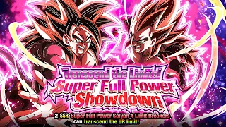 DRAGON BALL HEROES HYPE! LIMIT BREAKER SSJ4 GOKU & VEGETA BOSS BATTLE! (DBZ: Dokkan Battle)