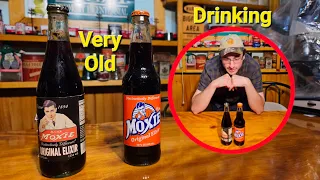 Drinking Very Old Moxie Compared To New