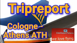 Trip Report / Travel Report Ryanair Cologne / Bonn to Athens operated by Malta Air Boeing 737-800