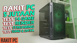 #72 RAKIT PC 5 Jutaan Buat Live Streaming & Rendring Ft. Zotac Gaming GeForce GTX 1650 OC