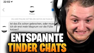 😨🤯Trymacs REAGIERT auf "ENTSPANNTE TINDER CHATS 🥴"  | Trymacs Stream Highlights