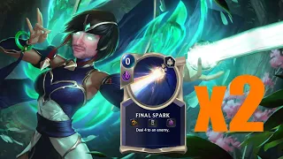 DOUBLE FINAL SPARK! Karma Lux Late Game Powerhouse! | Legends of Runeterra