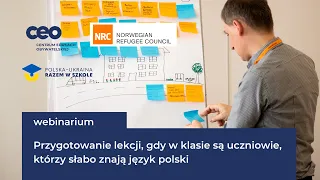 Przygotowanie lekcji, gdy w klasie są uczniowie, którzy słabo znają język polski