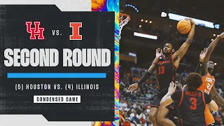 Houston vs. Illinois - Second Round NCAA tournament extended highlights