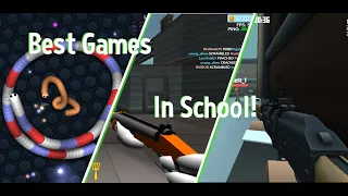 Top five games to play in school!