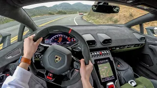 2023 Lamborghini Huracán Sterrato - Casual Afternoon Canyon & Highway Drive