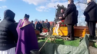 Pogrzeb Bolesława Wołka w Pogrzebieniu