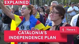 Catalonia's independence plan explained