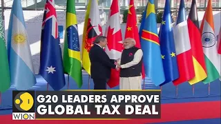 G20 Summit: World leaders approve global tax deal | G20 summit news |World news | WION