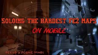 Becoming a Mobile GOD: Soloing the hardest Flood Escape 2 Ingame Maps!