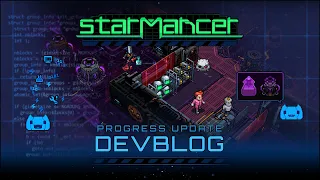 Starmancer 0.2.16 and 0.2.17: Galaxy Map & Warp Fields (devblog #4)