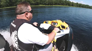 SeaDoo GTI SE 90 First Oromocto River run of 2021