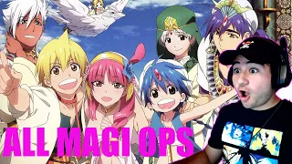 ALL Magi: The Labyrinth of Magic Openings REACTION